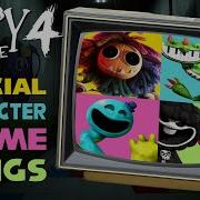 Poppy Playtime Chapter 4 Official Character Jingles Black Gryph0N Baasik