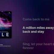 A Million Miles Away English Version Belle Instrumental