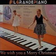 We Wish You A Merry Christmas Grand Piano