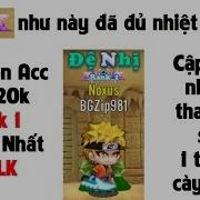 Làng Lá Phiêu Lưu Ký Cập Nhật Con Acc Dân Cày Nạp 20K Khủng Nhất Llplk