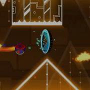 Outerspace Geometry Dash 3 Coins