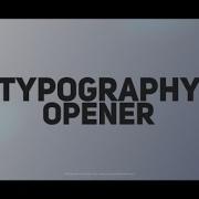 Typography Opener Videohive After Effects Templates