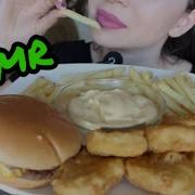 Mcdonalds Asmr Nuggets Чизбургер Картошка Фри