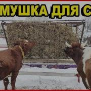 Уличная Кормушка Для Коров Под Сено