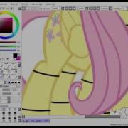 Mlp Amateur Speedpaint Fluttershy Chica Fnaf 1 Pl