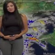 Weather Girl Suffers Huge Wardrobe Malfunction When Her Breast Pops Out During Broadcast