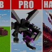 Minecraft Noob Vs Pro Vs Hacker Vs God Ultimate Dragon In Minecraft