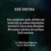 Ümit Yaşar Oğuzcan Beni Unutma Ve Resi M Şiirleri