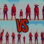 Samurai Army Vs Ninja Army Totally Accurate Battle Simulator Tabs