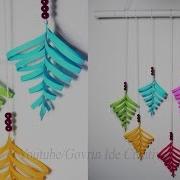 Diy Wall Hanging Idea Hiasan Dinding Dari Kertas Origami Hiasan