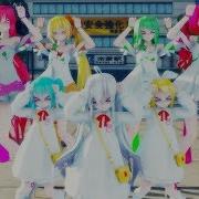 Mmd Caramelldansen Cover Dance By Haku Miku Rin Luka Neru Gumi Teto