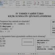 6 Ci Sinif Informatika Mv Ksq4