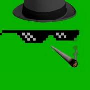 Deal With It Thug Life Animation Oculos Thug Life Com Cigarro Green Screen Chroma Key