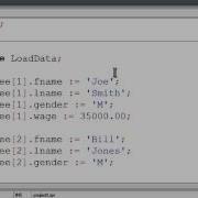 Free Pascal Program Tutorial 30 Array Of Record Lazarus