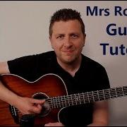 Mrs Robinson Acoustic Guitar Lesson Sing Strum Version Drue James