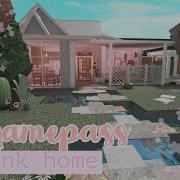 No Gamepass Pink House Speed Build Tour