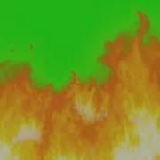 Огонь На Зеленом Фоне Эффект Футаж Огня Скачать Футажи Хромакей