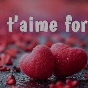 Je T Aime Fort Poème D Amour