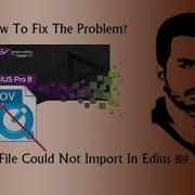 How To Import Mov Mp4 File In Edius 8