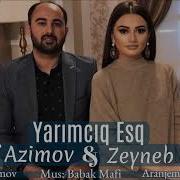 Vasif Azimov Zeyneb Heseni Yarimciq Esq 2018 Yeni