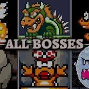 Super Mario World All Boss Fights Ending No Damage