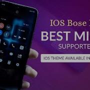 Miui 11 Ios 13 Theme For All Xiaomi Device Ios Bose V11 2020