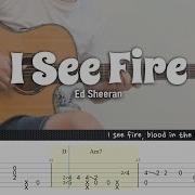 I See Fire Fingerstyle Acoustic Cover