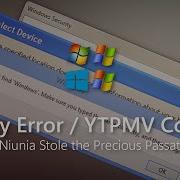 Windows 8 Crazy Error Niunia Stole The Precious Passat