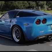 Blue Chevrolet Corvette Zr1