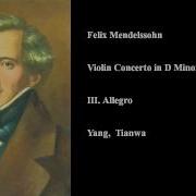 Mendelssohn Violin Concerto In D Minor Mwv O 3 Iii Allegro