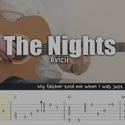 Avicii The Nights Fingerstyle Guitar