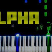 Minecraft Alpha Credits Theme Piano