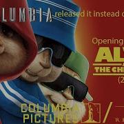 Columbia Pictures Regency 2007 Alvin And The Chipmunks