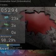 Osu Three Days Grace Unbreakable Heart Unbreakable Fc 110 Pp