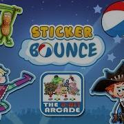 Sticker Bounce The 8 Bit Arcade