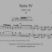 Suite Iv In E Minor Hwv 429 2 Allemande