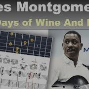 Wes Montgomery Days Of Wine And Roses 1963 Jazz Guitar Transcription By Gilles Rea