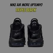 Nike Air More Uptempo Tripe Black