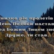 Швидко Рік Пролетів День Подяки Настав