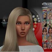 Создание Cas Ольга Бузова Sims 4 Cas