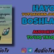 Hayot Yutqazgan Joyingdan Boshlanar