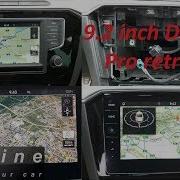 Retrofit Of 9 2 Inch Discover Pro With Google Earth App Connect And Perform Monitor Vw Golf 7 5