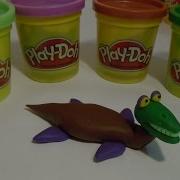 Как Слепить Из Плей До Динозавра Криптоклида How To Make A Dinosaur Kriptoklid Of Play Doh