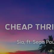 Sia Cheap Thrills S L O W E D R E V E R B Ft Sean Paul