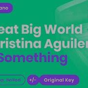 Say Something Piano Karaoke Instrumental A Great Big World Christina Aguilera