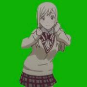 Urara Shiraishi Anime Girl Dance Green Screen Chroma Key 66