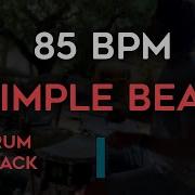 85 Bpm Simple Straight Beat Drum Loop