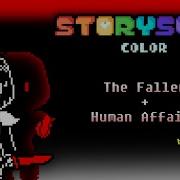 Undertale Au Storyswap Color The Fallen Human Affairs My Take