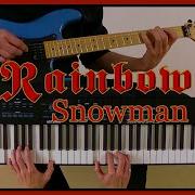 Rainbow Snowman Cover