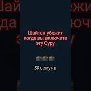 Эту Суру Поставьте Дома Шайтан Убижит